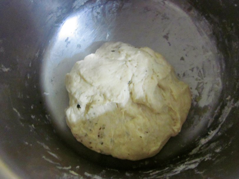 Mix the dough