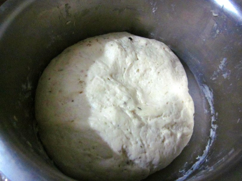 Rest the dough and allow it to rise